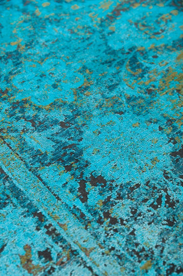 Viokarpet Louison Mh96b Rectangular Rug Turquoise 133x190cm