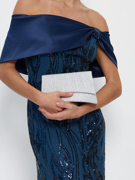 Women's Silver Clutch