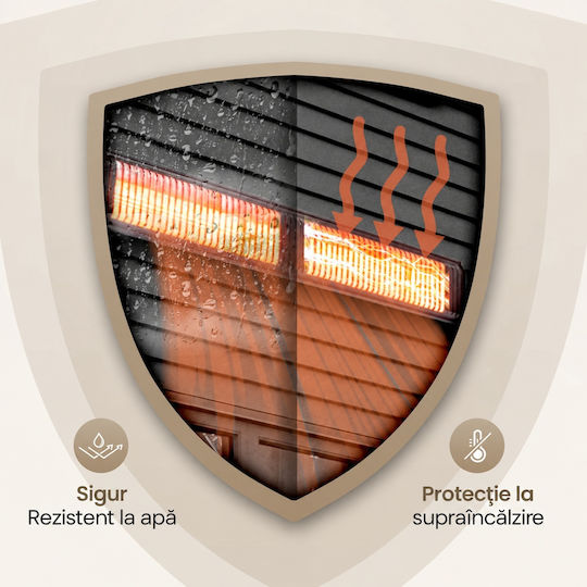 Komodo Încălzitor Electric cu Infraroșu cu Putere de 3 kW