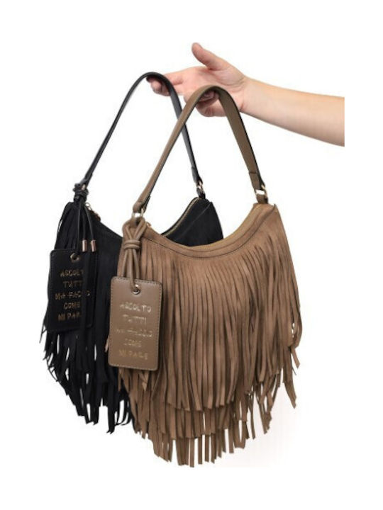 Women's Hobo Bag Suede Puro