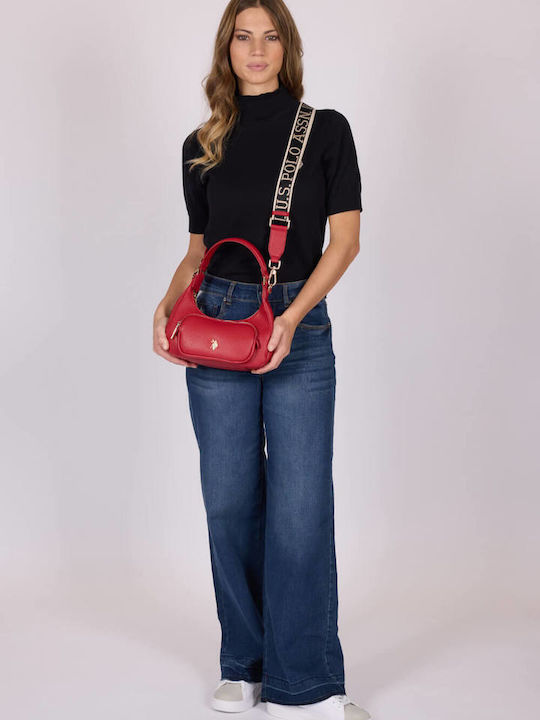 Fabric Women's Bag Red