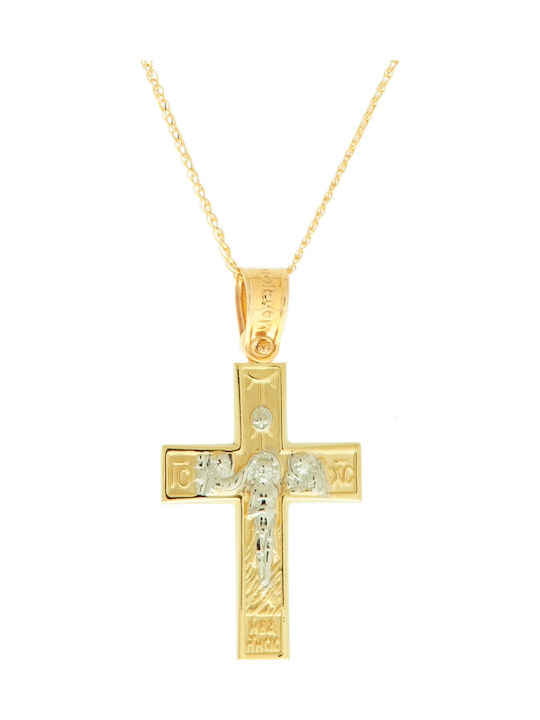 Papadopoulos Gold Herren Kreuz Ohne Kette K14.88668