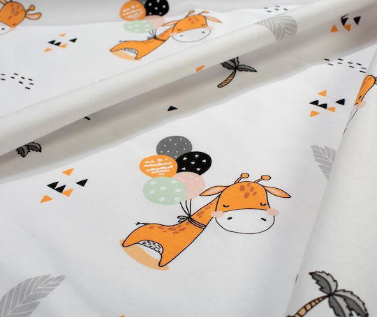Dimcol Bebe Giraffe 599 Σετ Πολύχρωμο 120x160cm 31111121078