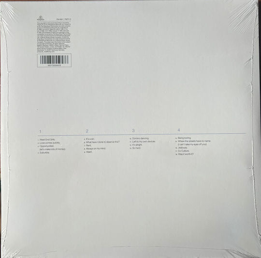 Pet Shop Boys Discography Complete Singles Collection 1985-1991 Vinyl