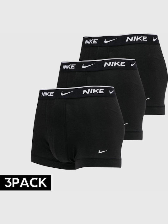 Nike Everyday Cotton Stretch Trunk 3 Pack - Black - 168233-0000ke1008ub1
