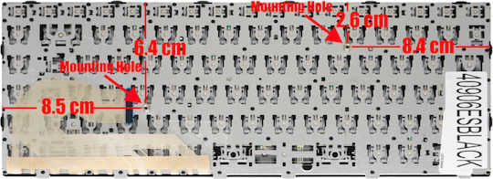 Клавиатура за лаптоп на испански език Spanish Laptop Keyboard Hp Elitebook 745 G5 745 G6 840 G5 846 G5 840 G6 L14377-001 L14378-001 L14379-001 L11308-001 L11307-001 Es Черна Κωδ.40906esblack