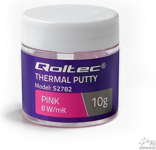 Qoltec High-conductivity Thermal Paste 8 W/m-k 10 G Pink