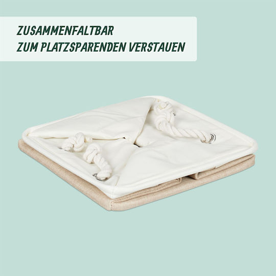 Relaxdays Plastic Storage Box 30x30x30cm 4 Pieces