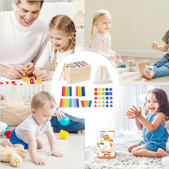 Montessori Εκπαιδευτικό Παιχνίδι από Ξύλο