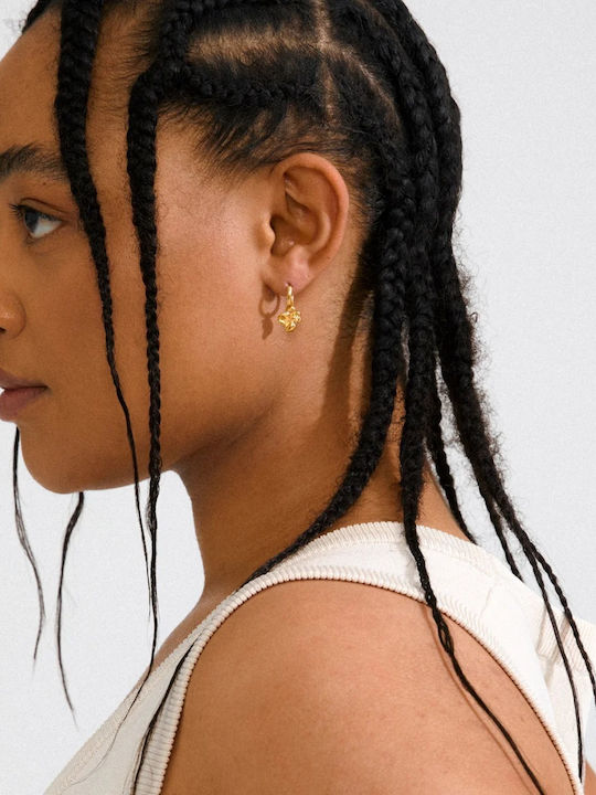 Pilgrim Luis Earrings Gold-Plated 622532013 Brass