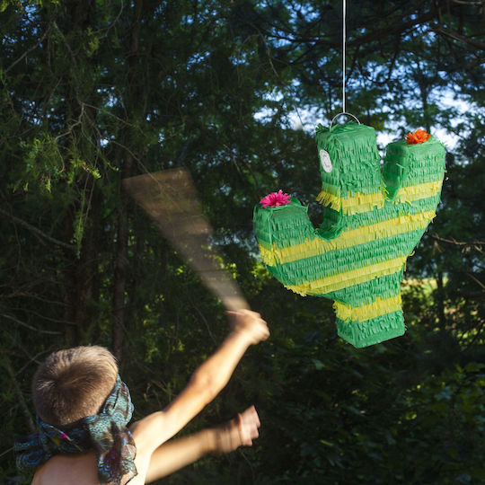 Relaxdays Multicolored Cactus Piñata Parties