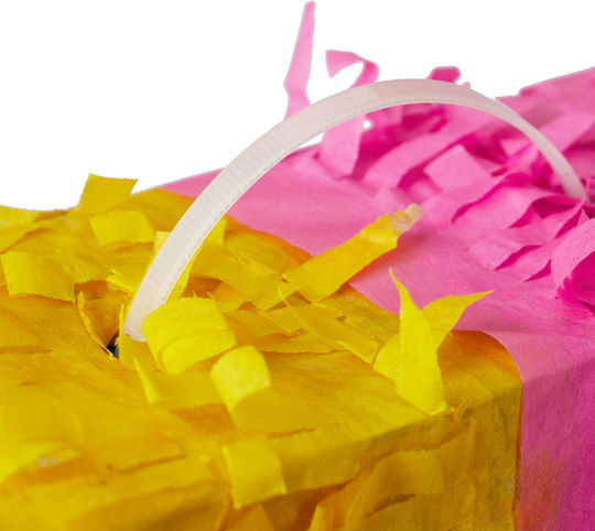 Relaxdays Number Piñata Stick Mask Multicoloured 40 × 60 Cm