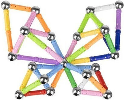 Jucărie Magnetică de Construcție