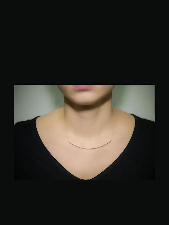 Geometric Necklace in 9K Gold