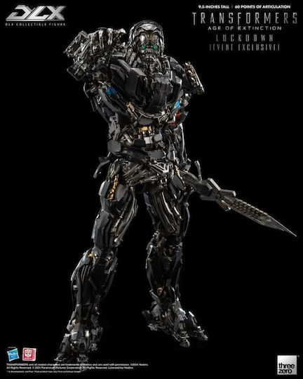 Transformers Age of Extinction DLX Екшън Фигурка Lockdown, Мащаб 1/6, Размер 24 cm, Ексклузивна за ЕС