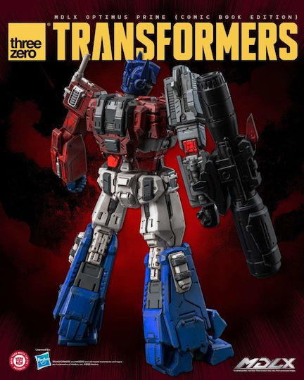 Threezero Transformers Mdlx Optimus Prime Comic Book Edition Екшън Фигурка 17,8 См