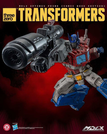 Threezero Transformers Mdlx Optimus Prime Comic Book Edition Екшън Фигурка 17,8 См