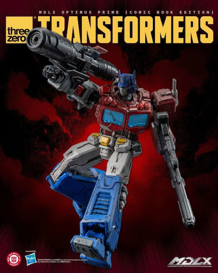 Threezero Transformers Mdlx Optimus Prime Comic Book Edition Екшън Фигурка 17,8 См