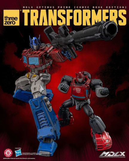 Threezero Transformers Mdlx Optimus Prime Comic Book Edition Екшън Фигурка 17,8 См