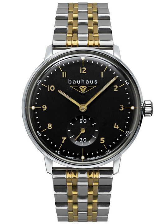 Bauhaus 35mm Women's Quartz Watch with Silver Metal Bracelet