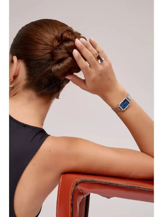 Women's Watch 22mm Battery-Powered with Silver Stainless Steel Bracelet Women's Watch 22mm Battery-Powered with Silver Stainless Steel Bracelet