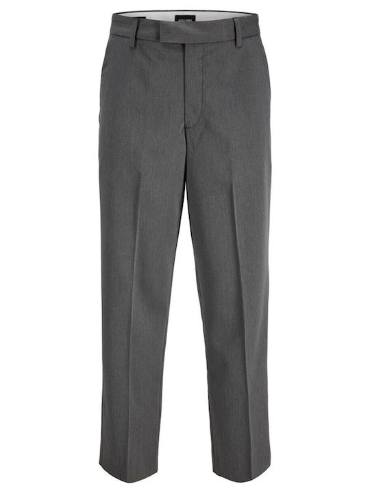Jpstbill Pantaloni Chino Bărbați Elastici Gri