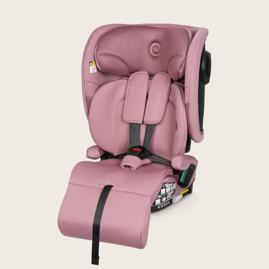 Lionelo Nelly i-Size Car Seat with Isofix Pink Mauve 9-36 kg