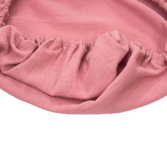 Kerstin Breathable Stroller Mattress 38x80cm Pink