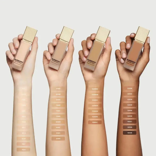 Burberry Beyond Wear Perfecting Matte Foundation, Medium Warm 70, 30 Ml, Matte Liquid Medium Warm 70 30ml