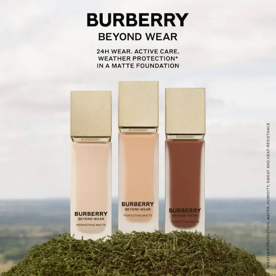 Burberry Beyond Wear Perfecting Matte Foundation, Medium Warm 70, 30 Ml, Matte Liquid Medium Warm 70 30ml
