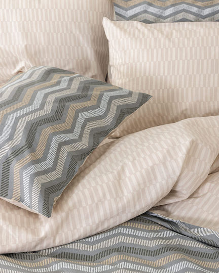 Nima Tempo Σετ με Φάσα Grey-beige 52x72cm 38027 Nima Tempo Σετ με Φάσα Grey-beige 52x72cm 38027