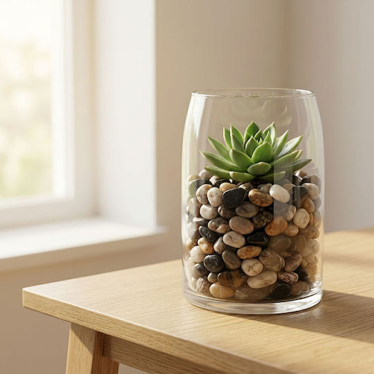 Relaxdays Decorative River Stones 10054002_9337 Natural Material 20–40 Mm Multicolored 2 Kg