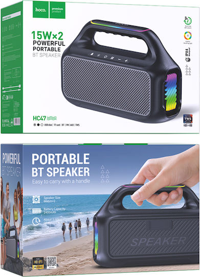 Hoco HC47 Ηχείο Bluetooth 30W Μαύρο