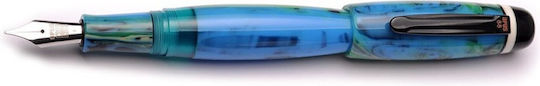 Opus 88 Writing Pen Fine Blue with Blue Ink