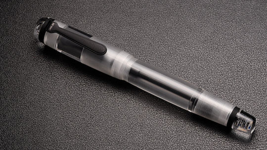 Opus 88 Omar Fine Transparent Fountain Pen with Black Ink