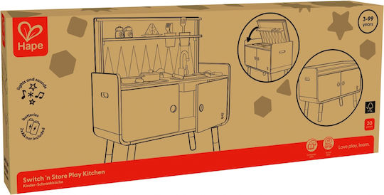 Hape Wooden Kids Kitchen 20-Piece