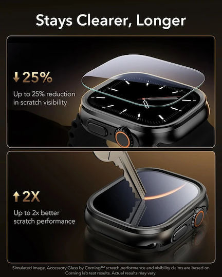 ESR Armorite Pro Screen Protector για το Apple Watch Ultra 49mm 1τμχ 1Y03400202