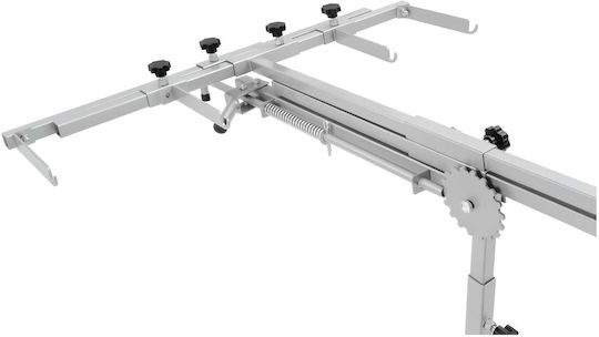 Mobile Paint Stand Kraft&dele Adjustable Width 4 Wheels Kd3583