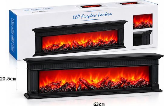 Decorative LED Fireplace Light