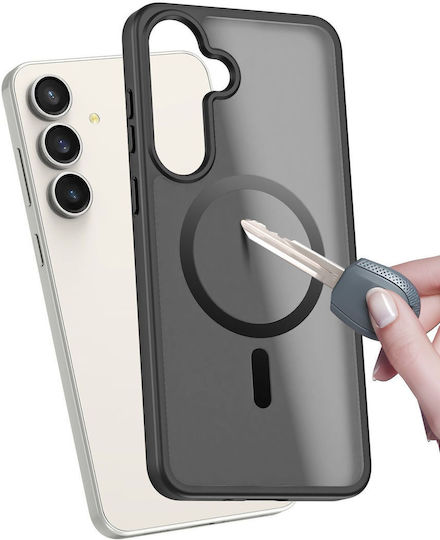 Dux Ducis Yind Umschlag Rückseite Silikon Schwarz (Galaxy S26 FE)