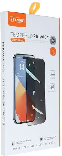 6d Pro Veason Privacy Glass Iphone 18 Pro Black