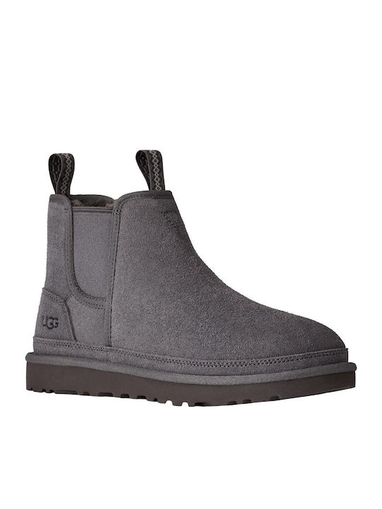 UGG Neumel Chelsea Μποτάκια Γκρι