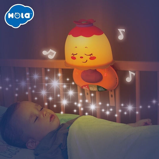 Baby Night Lamp Toy with Lights and Sounds for Newborns
