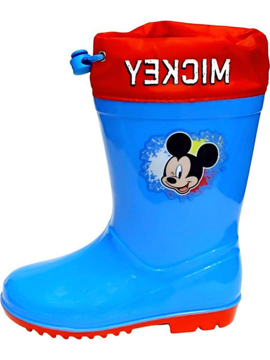 Cizme de Ploaie pentru Copii Mickey Albastre