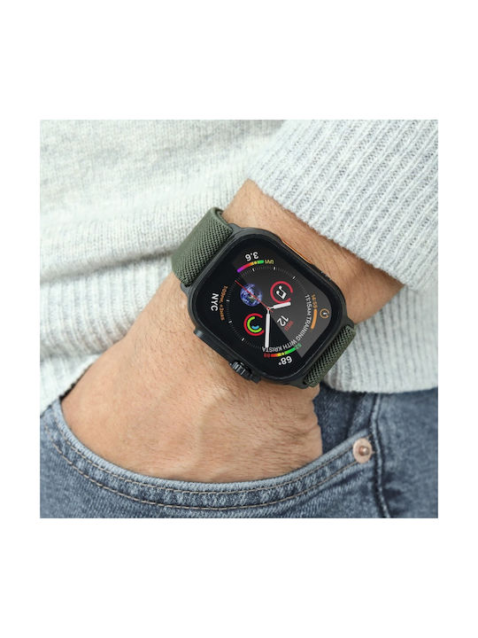 Vonmahlen Classic Nylon Loop 38 40 41 42 mm Einheitsgröße Oliv Schwarz
