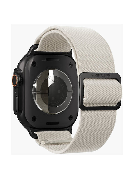 Vonmahlen Classic Nylon Loop 38 40 41 42mm One Size Cream Black