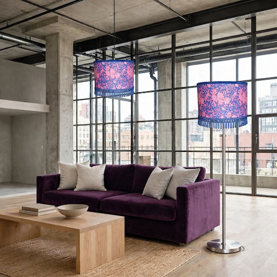 Oxygen Pink Floor Lamp