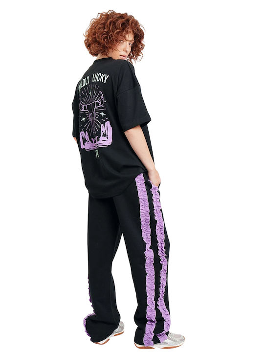 Damen T-Shirt Schwarz