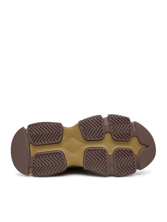Sneakers de damă kaki