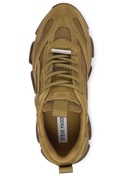 Sneakers de damă kaki